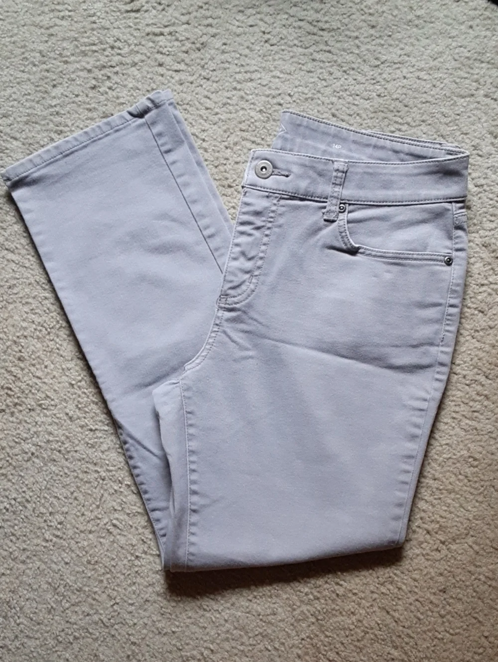 Gray Straight Leg Je